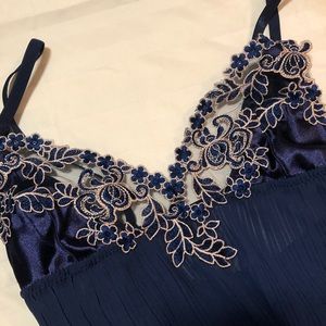 Dreamgirl Navy Blue Nightie